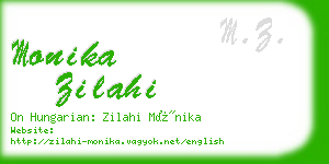 monika zilahi business card